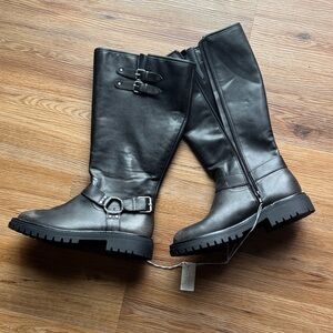 NWT Altar’d State Tall Moto Boots Sz 7 1/2